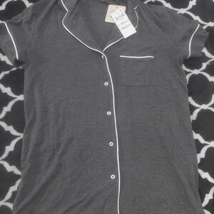 Alfani Gray Women's‎ Sleepwear Top Xs